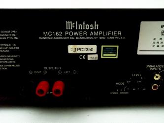 MCINTOSH MC162 POWER AMPLIFIER