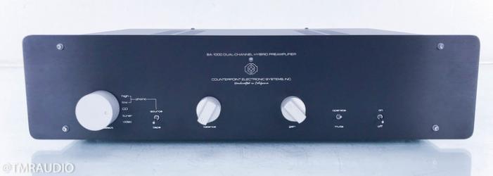 Counterpoint Solid One Power Amplifier + Counterpoint SA-1000E Dual Dhannel Hybrid Preamplifier