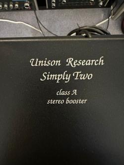 Unison Research Simply Two Integrated Tube Amplifier